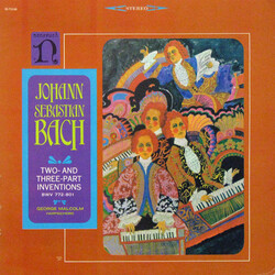 Johann Sebastian Bach / George Malcolm Two- And Three-Part Inventions (BWV 772-801) Vinyl LP USED