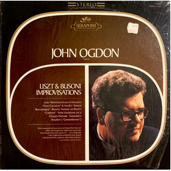 John Ogdon Liszt & Busoni Improvisations Vinyl LP USED