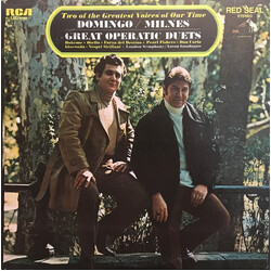 Placido Domingo / Sherrill Milnes Great Operatic Duets Vinyl LP USED