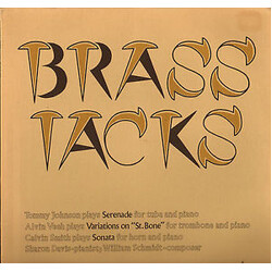 John Thomas Johnson / Alvin Veeh / Calvin Smith / Sharon Davis (4) / William Schmidt Brass Tacks Vinyl LP USED