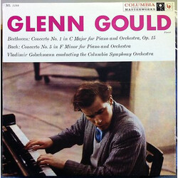 Glenn Gould / Vladimir Golschmann / Columbia Symphony Orchestra / Ludwig van Beethoven / Johann Sebastian Bach Concerto No. 1 In C Major For Piano And