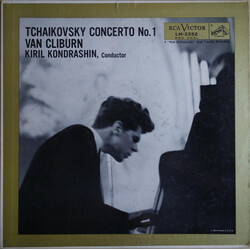 Pyotr Ilyich Tchaikovsky / Van Cliburn / Kiril Kondrashin / RCA Victor Symphony Orchestra Concerto No. 1 Vinyl LP USED