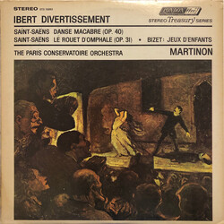 Jacques Ibert / Camille Saint-Saëns / Georges Bizet / Orchestre De La Société Des Concerts Du Conservatoire / Jean Martinon Divertissement / Danse Mac