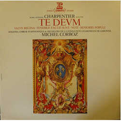 Marc Antoine Charpentier / Gulbenkian Orchestra / Michel Corboz Te Deum Vinyl LP USED