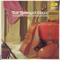 Antonio Vivaldi / Luigi Boccherini / Giuseppe Tartini The Baroque Cello - Concertos By Vivaldi • Boccherini & Tartini Vinyl LP USED