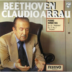 Ludwig van Beethoven / Claudio Arrau Piano Sonatas: Op. 53 "Waldstein" / Op. 31 No. 2 "Tempest" Vinyl LP USED