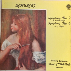 Franz Schubert / Bamberger Symphoniker / Marcel Couraud Symphony No.2 In B-Flat Major / Symphony No.6 In C Major Vinyl LP USED