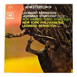 Leonard Bernstein / Roy Harris / Jennie Tourel / The New York Philharmonic Orchestra Jeremiah Symphony ‧ Third Symphony Vinyl LP USED
