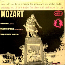 Wolfgang Amadeus Mozart / Cor de Groot / Wiener Symphoniker / Willem Van Otterloo Concerto No. 12 In A Major For Piano And Orchestra (K.414) / Concert