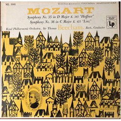 Wolfgang Amadeus Mozart / The Royal Philharmonic Orchestra / Sir Thomas Beecham Symphony No. 35 In D Major K. 385 "Haffner", Symphony No. 36 In C Majo
