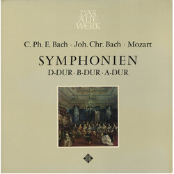 Carl Philipp Emanuel Bach / Johann Christian Bach / Wolfgang Amadeus Mozart / Münchener Bach-Orchester / Karl Richter Symphonien D-Dur • B-Dur • A-Dur