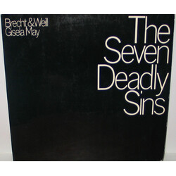 Bertolt Brecht / Kurt Weill / Gisela May The Seven Deadly Sins Vinyl LP USED