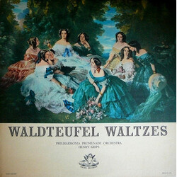 Emil Waldteufel / Philharmonia Promenade Orchestra / Henry Krips Waldteufel Waltzes Vinyl LP USED