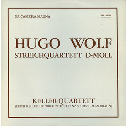 Hugo Wolf / Das Keller Quartett Streichquartet D-Moll Vinyl LP USED