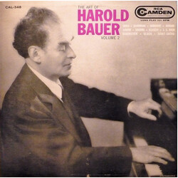 Harold Bauer The Art Of Harold Bauer Volume 2 Vinyl LP USED