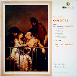 Enrique Granados / Alicia De Larrocha Goyescas, Part 1, Los Majos Enamorados – El Pelele Vinyl LP USED