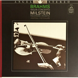Nathan Milstein / Anatole Fistoulari / Philharmonia Orchestra / Johannes Brahms Violin Concerto Vinyl LP USED