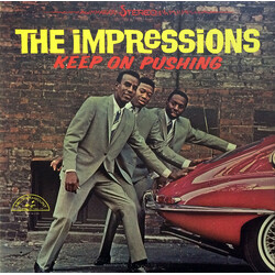 The Impressions Keep On Pushing Vinyl LP USED