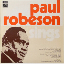 Paul Robeson Paul Robeson Sings Vinyl LP USED