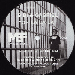 Bibi Abel / Gabriel Ananda Oh La La La USED VINYL 12INCH