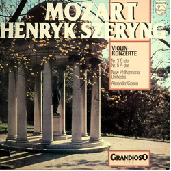 Wolfgang Amadeus Mozart / Henryk Szeryng / New Philharmonia Orchestra / Alexander Gibson Violinkonzerte Nr. 3 G-Dur; Nr. 5 A-Dur Vinyl LP USED