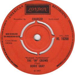 Dobie Gray The "In" Crowd USED VINYL 7INCH 45 RPM SINGLE REISSUE