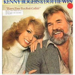 Kenny Rogers / Dottie West Every Time Two Fools Collide Vinyl LP USED