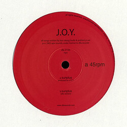 J.O.Y. Sunplus USED VINYL 12INCH