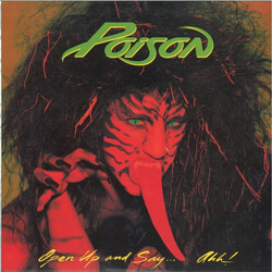Poison (3) Open Up And Say... Ahh! Vinyl LP USED