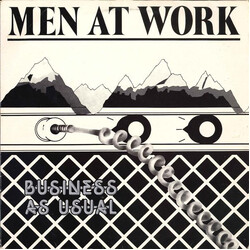 Men At Work Business As Usual Vinyl LP USED