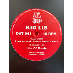 Kid Lib Life Of Music / Look Around / Future Sons Of Bass USED VINYL 12INCH 33 S RPM