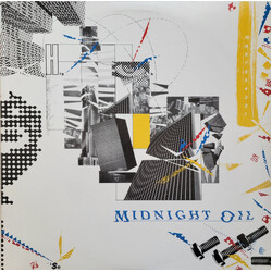 Midnight Oil 10, 9, 8, 7, 6, 5, 4, 3, 2, 1 Vinyl LP USED