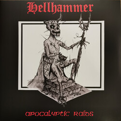 Hellhammer (2) Apocalyptic Raids USED VINYL 12INCH 33 S RPM EP REISSUE REMASTERED STEREO