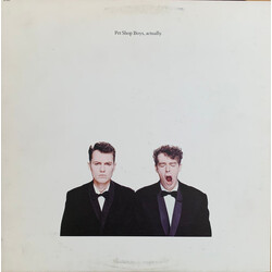 Pet Shop Boys Actually Vinyl LP USED