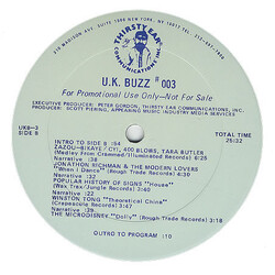 Various U.K. Buzz #003 Vinyl LP USED