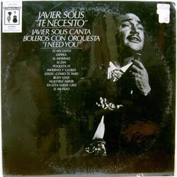 Javier Solís Te Necesito Vinyl LP USED