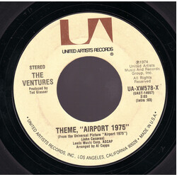 The Ventures Theme "Airport 1975" / The Man With The Golden Gun USED VINYL 7INCH 45 RPM SINGLE