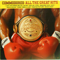 Commodores All The Great Hits Vinyl LP USED