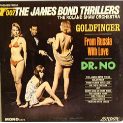 The Roland Shaw Orchestra Themes From The James Bond Thrillers Vinyl LP USED