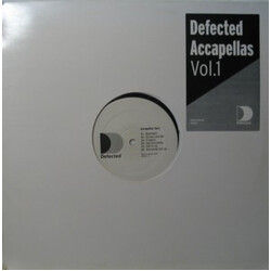 Various Defected Accapellas Vol.1 USED VINYL 12INCH LIMITED EDITION