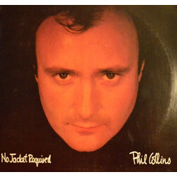 Phil Collins No Jacket Required Vinyl LP USED