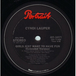 Cyndi Lauper Girls Just Want To Have Fun VINYL 12" USED