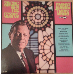 Jimmie Davis Singing The Gospel Vinyl LP USED