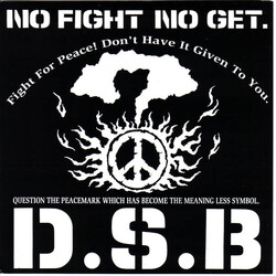 D.S.B. (2) No Fight No Get. USED VINYL 7INCH EP REISSUE