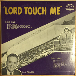 A. A. Allen / David Davis (23) Lord Touch Me Vinyl LP USED