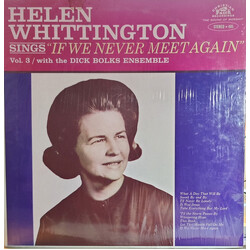 Helen Whittington If We Never Meet Again Vinyl LP USED