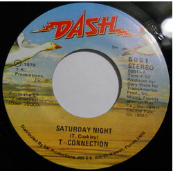 T-Connection Saturday Night / Prisoner Of My Mind USED VINYL 7INCH 45 RPM