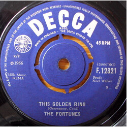 The Fortunes This Golden Ring / Someone To Care USED VINYL 7INCH 45 RPM SINGLE