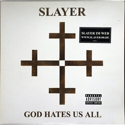 Slayer God Hates Us All Vinyl LP USED