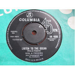 Nina & Frederik Listen To The Ocean USED VINYL 7INCH 45 RPM REISSUE